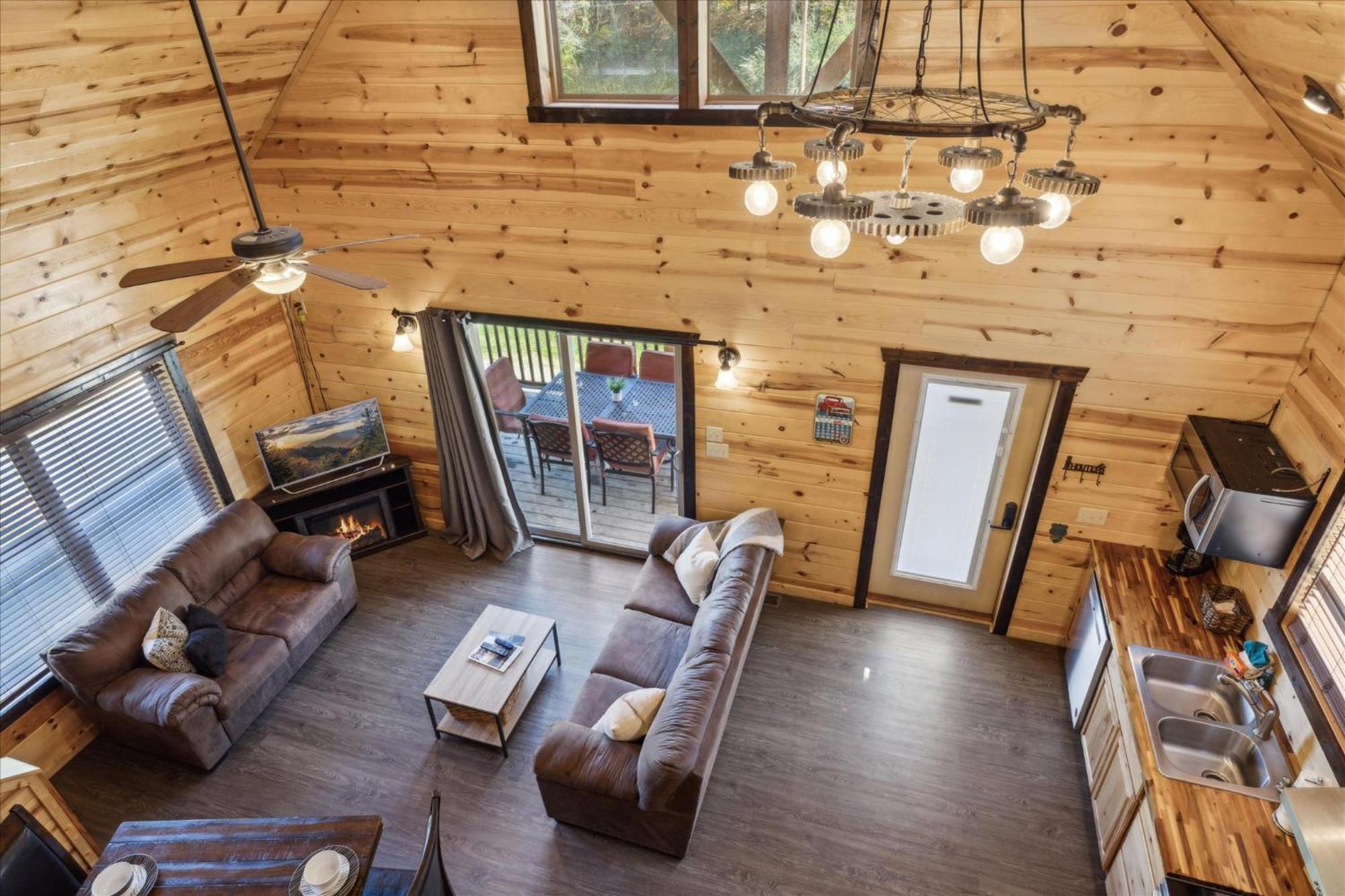 פיג'ן פורג' Route 66 Cabin מראה חיצוני תמונה